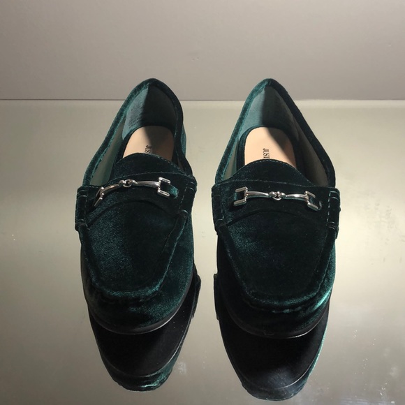 emerald green loafers